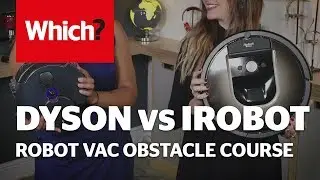Irobot Roomba 980 vs Dyson 360 Eye - robot vacuum obstacle course