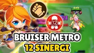 COMBO BRUISER METRO ZERO TERNYATA ENAK BANGET RATA B2 AJA UDAH SAKIT BANGET! MAGIC CHESS GOGO