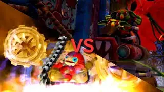 Skylanders nightmare Shrednaught vs Tread Head
