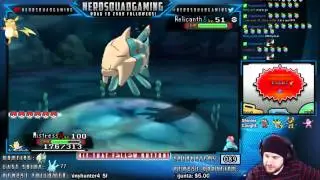 Pokemon [ORAS] Shiny Relicanth Reaction While Underwater Dexnav Hunting!!! 89 Encounters!!