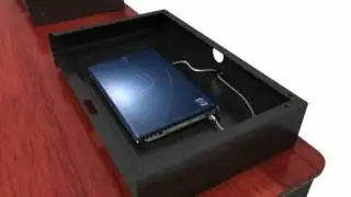 Features of the Laptop Security Desk - Versa Tables