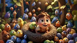 Coco Chick Flaps Fast | Chick Song for Kids | Nursery Rhymes and Animal Learning Fun
