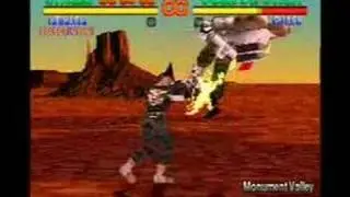 Tekken 1 HEIHACHI Play-through On Ultra Hard