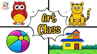 The Ultimate Drawing Guide For Beginners: 4 Easy Tutorials (Animals & Objects)