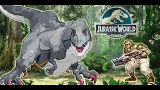 Indominus Rex - Jurassic World M.U.G.E.N game (2015 WIP)
