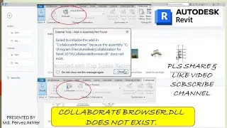 REVIT!!Collaborate Browser!! Collaborate Browser.dll does not exist!! Solve Collabo Browser problem?