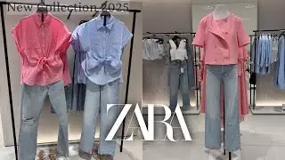 ZARA NEW WOMEN’S💕SUMMER COLLECTION 2025 / ZARA HAUL 2025🎋💋