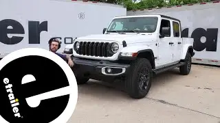 etrailer | Installing the Curt Front Mount Trailer Hitch Receiver on a 2024 Jeep Gladiator
