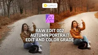 RAW EDIT 002 &ndash; Amazing Autumn Portrait fall colors. Affinity Photo Tutorial