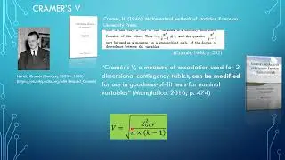 Concept - Cram&eacute;r's V (GoF)