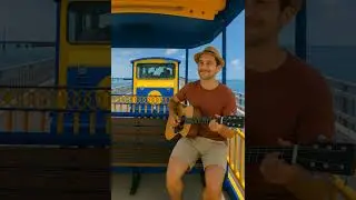 To Pigeon Key by Blue and Yellow Train