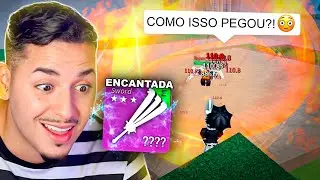 ENCANTEI A ESPADA COM MAIS DANO DO BLOX FRUITS E ...