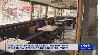 Restaurant owners, customers, neighbors reacts to plans for outdoor dining structures