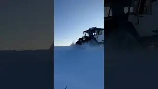 Экспедиционная Росомаха🚜 Новая модель проходит испытания в заснеженных Таёжных условиях❄️