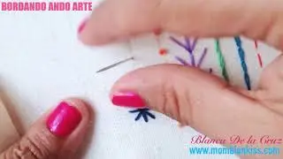 BORDAR PUNTO DE ESTRELLA PASO A PASO