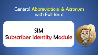 General #Abbreviations  & #acronyms with Full forms | Abbreviation | #english Learning @Smart Peer