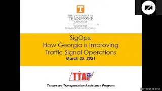 SigOps - How Georgia is Improving Traffic Signal Operations webinar