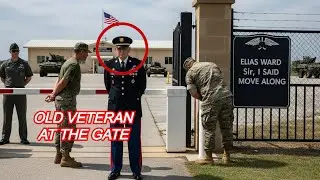 They Dismissed the Old Veteran at the Gate — Until the Honor Guard Arrived and Saluted First