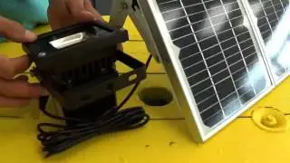 PROJECTEUR 10 WATT SOLAIRE (170302)*