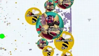 TR CLAN İLE SERVER DESTROY 👑 AGAR.İO Macro Zoom