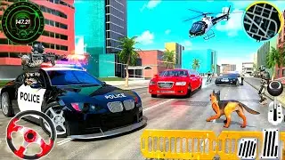 US Police Car Chase Driving Simulator 3D - Real Cop Multi-Storey Cars Driver - Android GamePlay