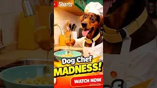 My Dog Became a Chef 😱🐶 | Funny Cooking Dog #Shorts