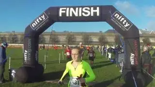 Chester's Boxing Day 2016 Round the Walls Race Finish Line