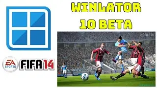 Hướng Dẫn Setting Fifa 14 Winlator 10.0 Resolution 1600*720 Full Screen Snap 865 No Root