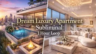 LUXURY DREAM APARTMENT SUBLIMINAL 🏙️✨ 1 HOUR LOOP &mdash; FEEL THE SHIFT FAST