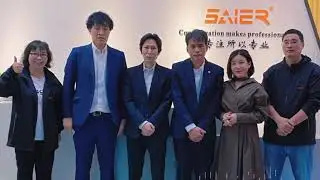 Welcome Japanese customers to audit the factory, a very good exchange, full of harvest #floatswitch