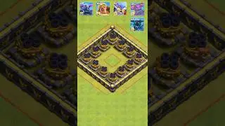 Multi Mortar Level Max vs Troops Level Max Let's see what happens. #shorts #viralshort #JS-Joy