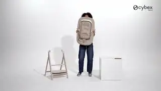 Chaise haute CLICK & FOLD de Cybex - d&egrave;s la naissance jusqu'&agrave; 6 mois