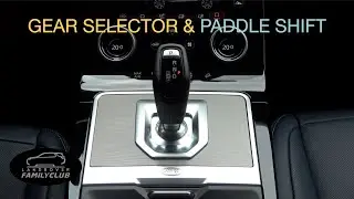 How to use the Land Rover Gear Selector and Paddle Shift - Dial & Stick