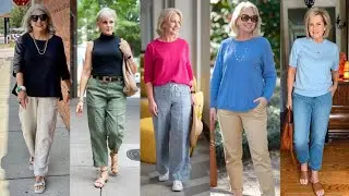 Natural Older Women OVER 50 60 70 |NewTrends Fashion For Women |Spring/Summer FallFashion 2025