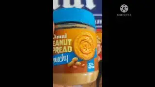 #Amul Peanut 🥜 spread creamy and crunchy 😋