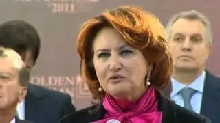 Выступление  Елены Скрынник на церемонии открытия выставки «Золотая Осень-2011»  07.10.2011