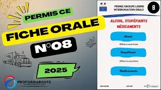 Fiche orale n&deg;8 - Alcool, stup&eacute;fiants, m&eacute;dicaments - Permis CE