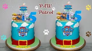 Paw Patrol Cake | How To Ice A Fondant Cake | Caking Like A Pro