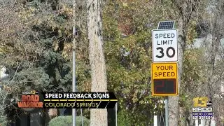 Colorado Springs investing in more speed feedback signs