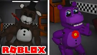 НОВЫЕ игровые пропуски Fusion Animatronic, Helpy и Mr Hippo в Roblox Fredbear's Mega Roleplay
