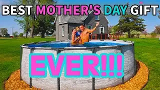 She’s Been Wanting This for 2 Years… FULL Pool Install!