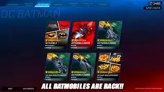 Все Бэтмобили вернулись в магазин предметов Rocket League! &mdash; Обновление магазина предметов Rocket...