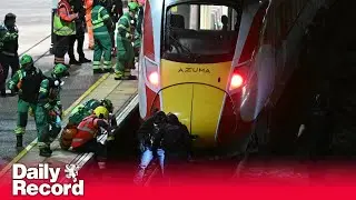 Train mass stabbing suspect named and charged as police hail 'hero' LNER worker