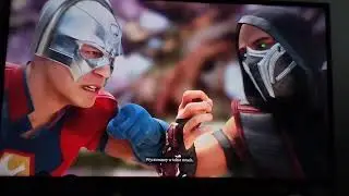 Playing Peacemaker in Mortal Kombat 1 Online! (MK1 DLC Character Peacemaker) John Cena!