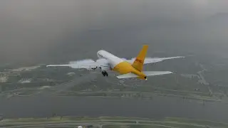 XP12 VATSIM | B77L | Low Visibility + Go Around At Amsterdam | Singapore Airlines Virtual | SQ7343