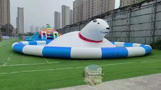 Inflatable Water Park Splash n Dash Aqua Park