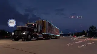 ATS 1.55 - GMC Community - The Americas Classic Map Combo 16.08.2025