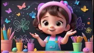 Los Pasteles de Tiza Hacen Remolinos Remolinos Remolinos | Canci&oacute;n Infantil para Ni&ntilde;os
