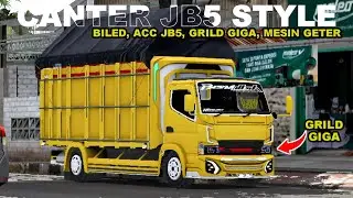 PAKET KOMPLIT MBOIS POLL🔥 || SHARE MOD TRUCK CANTER JB5 STYLE LIVERY COSTUME || MOD BUSSID TERBARU