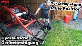 Der Zylinder kommt an seinen Platz | Hydraulische Gerätebetätigung | IHC 633 | Mr. Moto